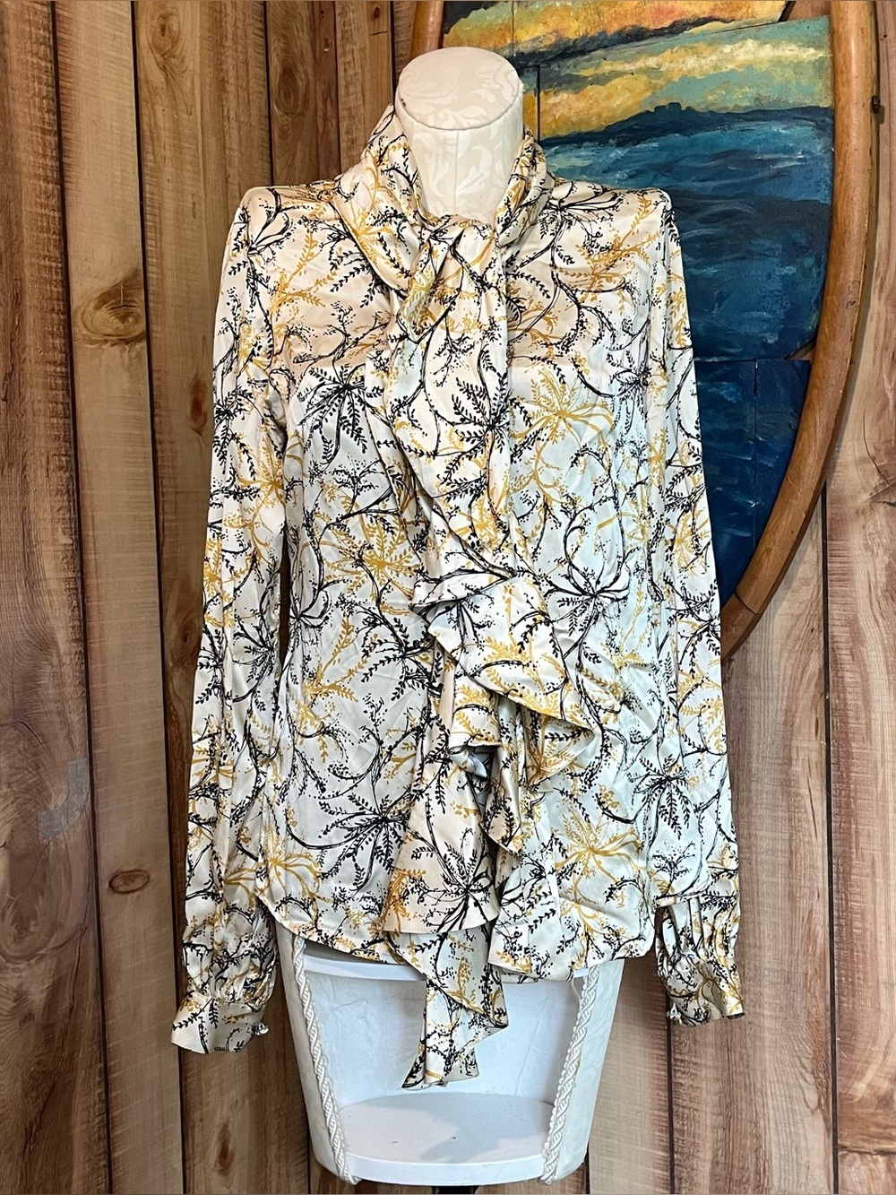 💋 Odylyne 100% Silk Blouse